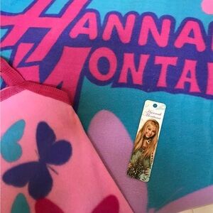 BLANKET, BAG, BOOKMARK HANNA MONTANA